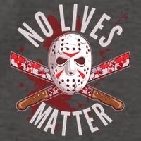 No Lives Matter Jason Hockey Mask Vector Backpack