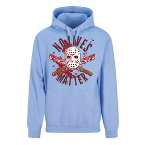 No Lives Matter Jason Hockey Mask Unisex Surf Hoodie