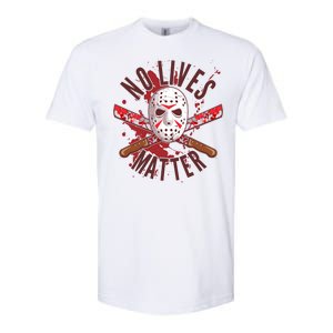 No Lives Matter Jason Hockey Mask Softstyle CVC T-Shirt