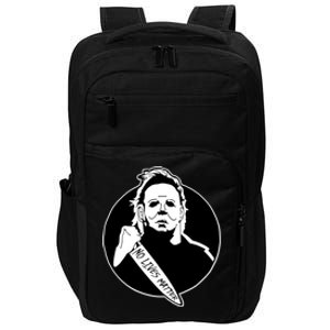 No Lives Matter Scary Halloween Impact Tech Backpack