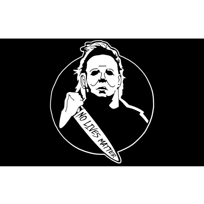 No Lives Matter Scary Halloween Bumper Sticker