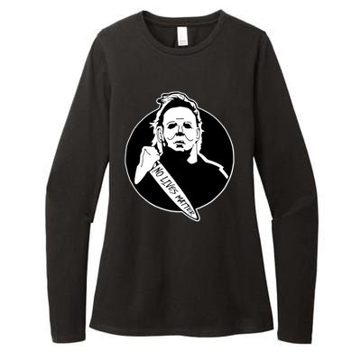 No Lives Matter Scary Halloween Womens CVC Long Sleeve Shirt