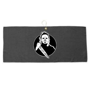 No Lives Matter Scary Halloween Large Microfiber Waffle Golf Towel