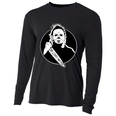 No Lives Matter Scary Halloween Cooling Performance Long Sleeve Crew