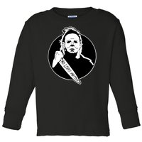 No Lives Matter Scary Halloween Toddler Long Sleeve Shirt