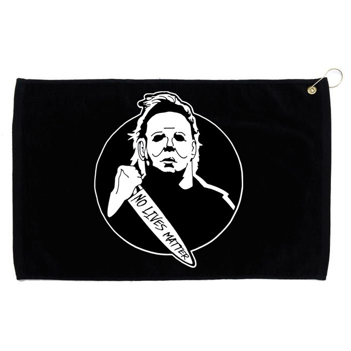 No Lives Matter Scary Halloween Grommeted Golf Towel