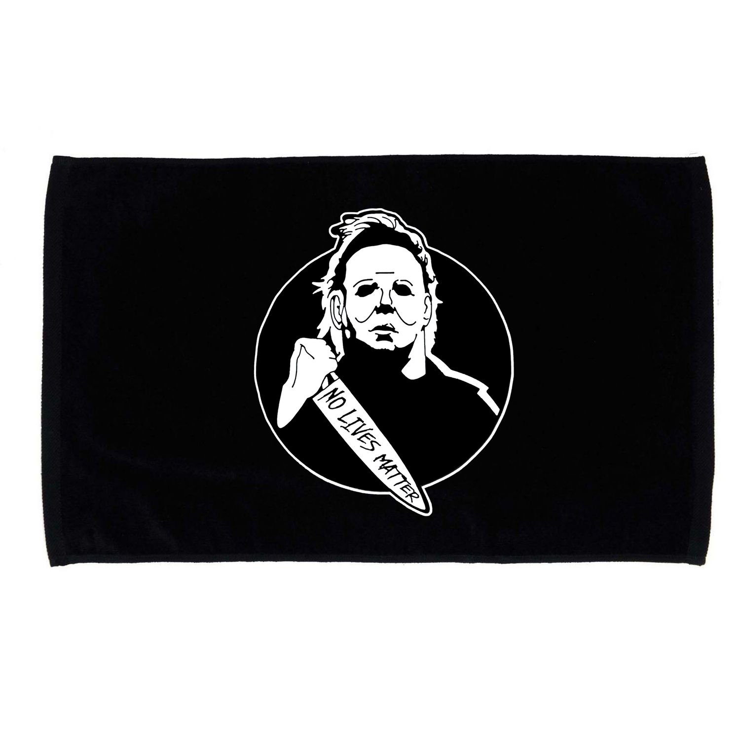 No Lives Matter Scary Halloween Microfiber Hand Towel