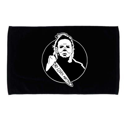 No Lives Matter Scary Halloween Microfiber Hand Towel