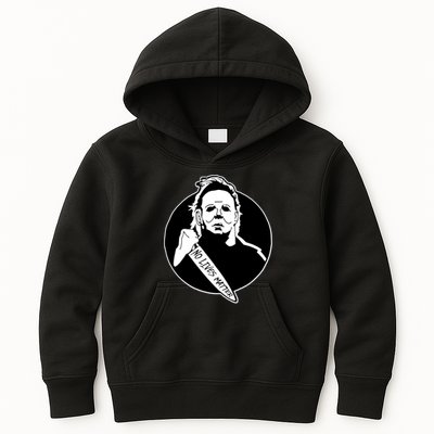 No Lives Matter Scary Halloween Kids Hoodie