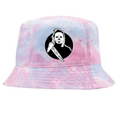 No Lives Matter Scary Halloween Tie-Dyed Bucket Hat