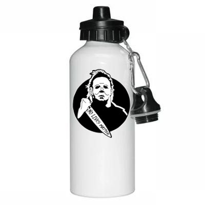 No Lives Matter Scary Halloween Aluminum Water Bottle