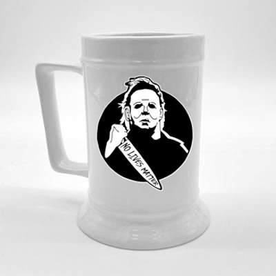 No Lives Matter Scary Halloween Beer Stein