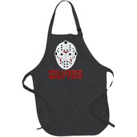 No Lives Matter Scary Halloween Mask Full-Length Apron With Pockets