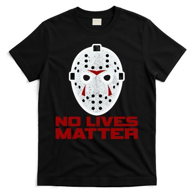 No Lives Matter Scary Halloween Mask T-Shirt