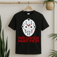 No Lives Matter Scary Halloween Mask T-Shirt
