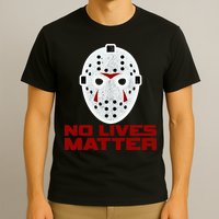 No Lives Matter Scary Halloween Mask T-Shirt