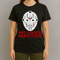 No Lives Matter Scary Halloween Mask T-Shirt