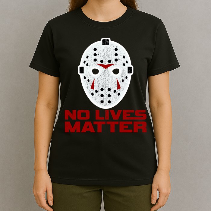 No Lives Matter Scary Halloween Mask T-Shirt