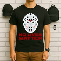 No Lives Matter Scary Halloween Mask T-Shirt