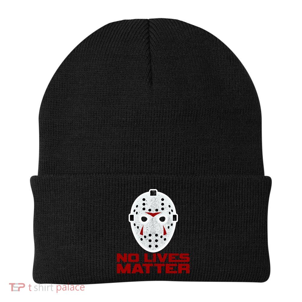 No Lives Matter Scary Halloween Mask Beanie
