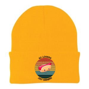 No Losers Just Wieners Knit Cap Winter Beanie