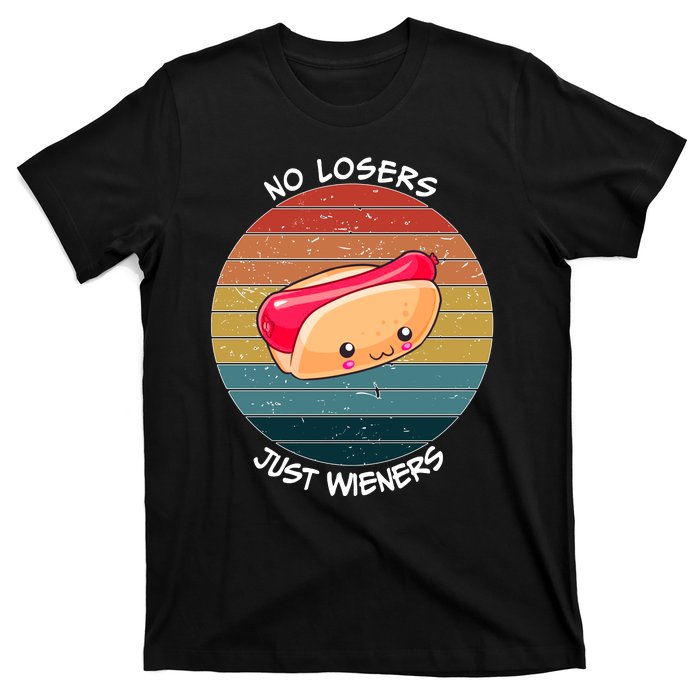 No Losers Just Wieners T-Shirt