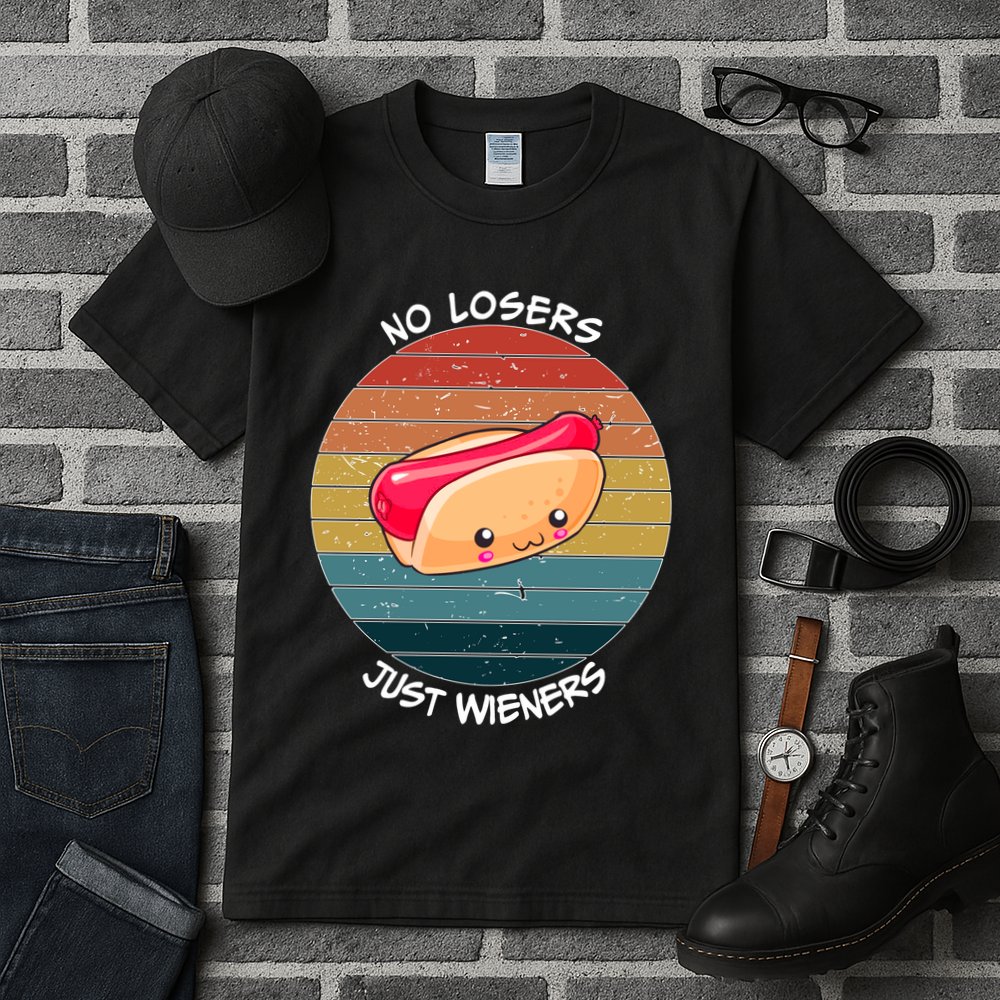 No Losers Just Wieners Tall T-Shirt