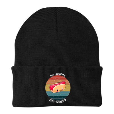No Losers Just Wieners Knit Cap Winter Beanie