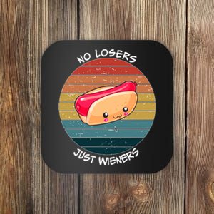 No Losers Just Wieners Coaster