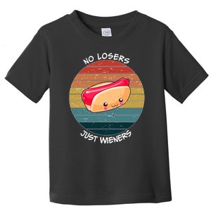 No Losers Just Wieners Toddler T-Shirt