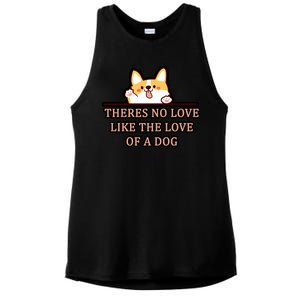 No Loves Like Dogs Ladies PosiCharge Tri-Blend Wicking Tank