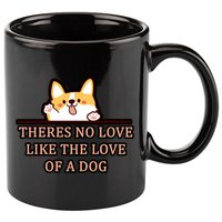 No Loves Like Dogs 11oz C Handle Ceramic Mug