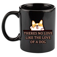 No Loves Like Dogs 11oz C Handle Ceramic Mug