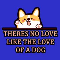 No Loves Like Dogs Zip Tote Bag