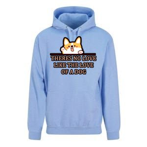 No Loves Like Dogs Unisex Surf Hoodie