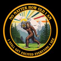 No Matter How Old I Am I Still Get Excited Every Time I See Bigfoot Impact Tech Backpack