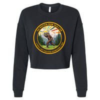 No Matter How Old I Am I Still Get Excited Every Time I See Bigfoot Cropped Pullover Crew