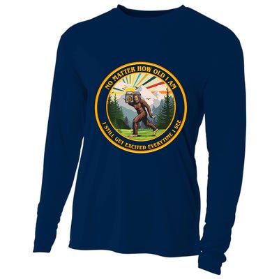 No Matter How Old I Am I Still Get Excited Every Time I See Bigfoot Cooling Performance Long Sleeve Crew