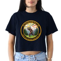 No Matter How Old I Am I Still Get Excited Every Time I See Bigfoot Crop Top