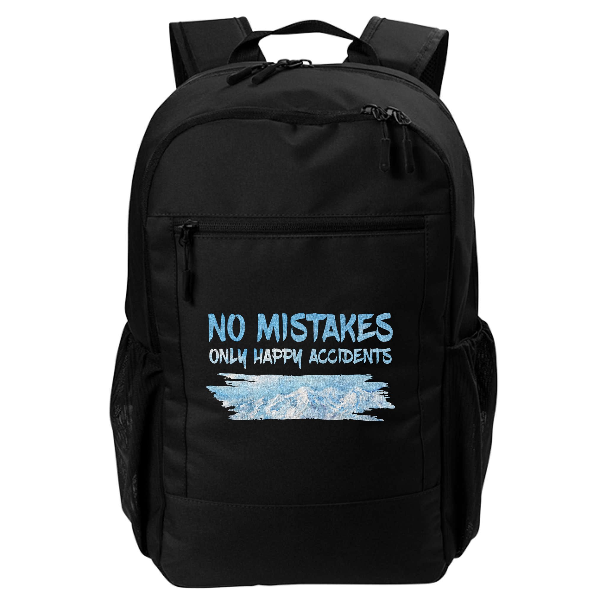 No Mistakes Only Happy Accidents Backpack