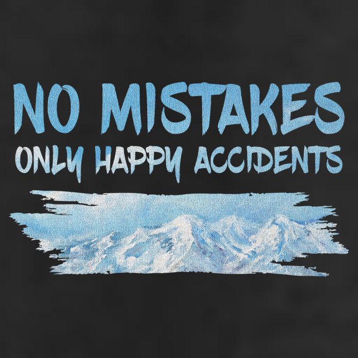 No Mistakes Only Happy Accidents 15oz Campfire Ceramic Mug