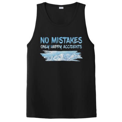 No Mistakes Only Happy Accidents PosiCharge Competitor Tank