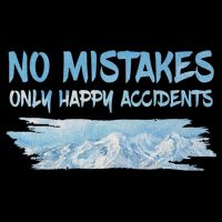 No Mistakes Only Happy Accidents Cropped Pullover Crew