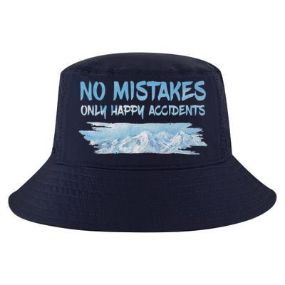 No Mistakes Only Happy Accidents Cool Comfort Performance Bucket Hat