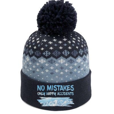 No Mistakes Only Happy Accidents The Baniff Cuffed Pom Beanie