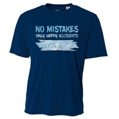 No Mistakes Only Happy Accidents Cooling Performance Crew T-Shirt