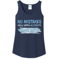 No Mistakes Only Happy Accidents Ladies Essential Tank