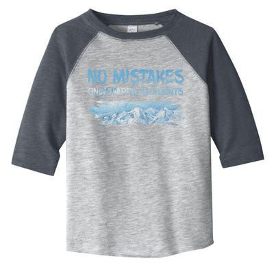 No Mistakes Only Happy Accidents Toddler Fine Jersey T-Shirt