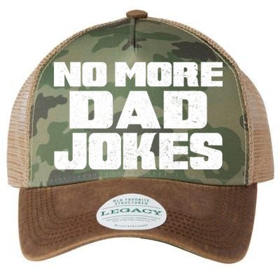 No More Dad Jokes Legacy Tie Dye Trucker Hat