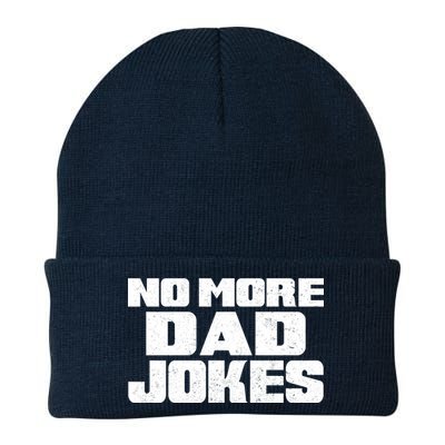 No More Dad Jokes Knit Cap Winter Beanie